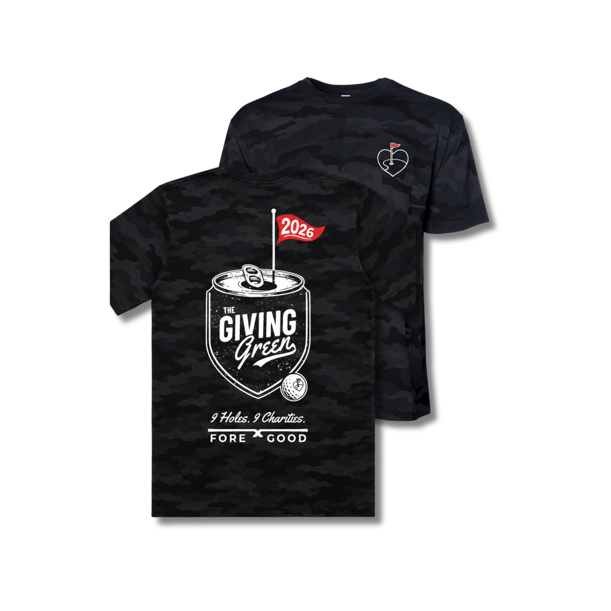 Black camo STL Impact Baseball team shirt