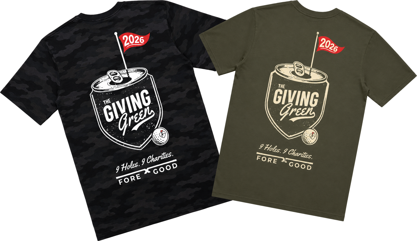TGG shirts with sponsor logo placement