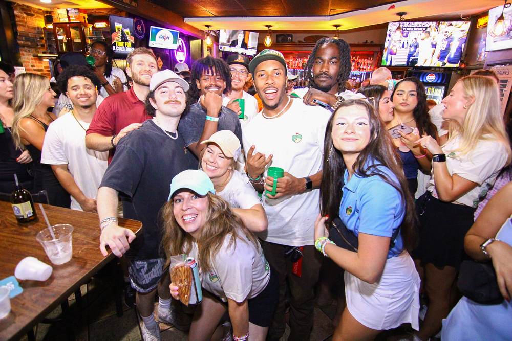 TGG crowd at Soulard bar